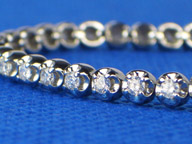 ゴージャスプラチナダイヤモンドテニスブレスレット 2.00ct