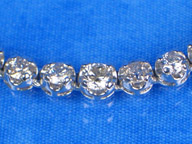 プラチナダイヤモンドテニスネックレス 5.00ct
