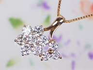ピンクゴールド花型スイートテンダイヤモンド 1.00ct